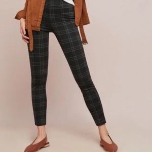 Anthropologie x Sanctuary plaid leggings size xs